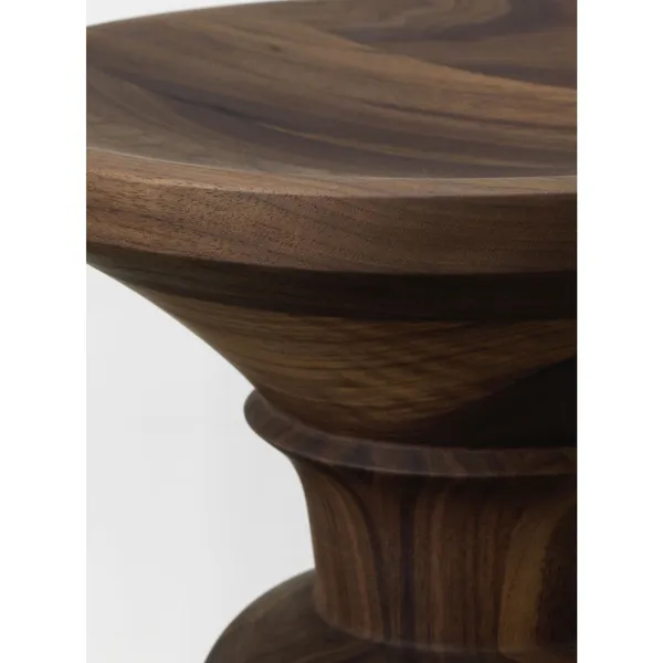 Eames Stool Model B Stool Dark Walnut