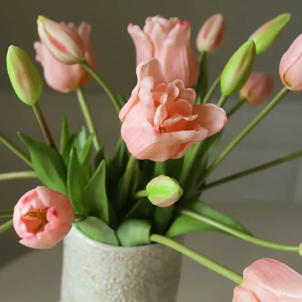 Tulp Gemengd Boeket Roze