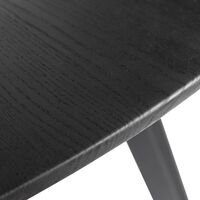 Space Dining Table Ø150 Woca Black