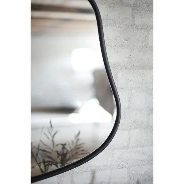 Michigan Wall Mirror H70 Black