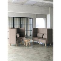 C2 Coffee Table Ø80 White Pigmented Oak
