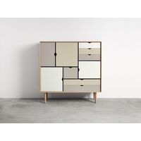 S3 Cabinet Soap Treated Oak/ Sand