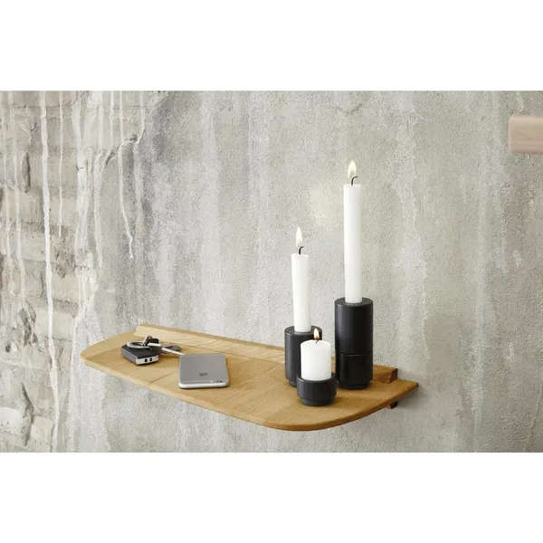 Andersen Meubelplank 2 Planken 59x25 Natuurlijk Geolied Eiken