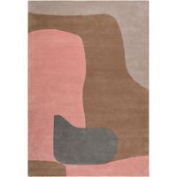 Abstract Teppich 180x270 cm Dusty