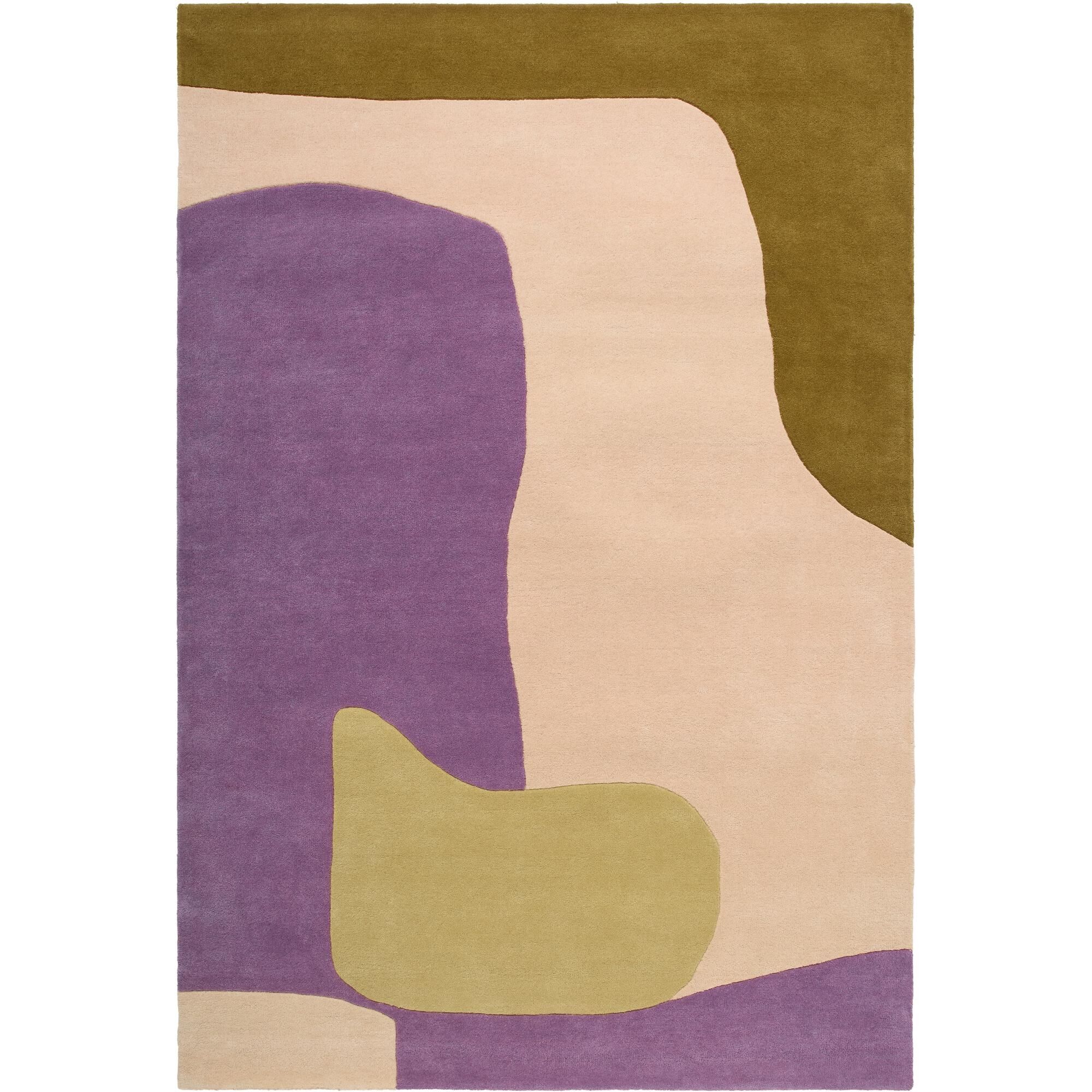 Abstract Tapis 250x350 cm Naturel