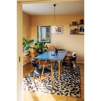Leopard Tappeto 250x350 cm Marrone