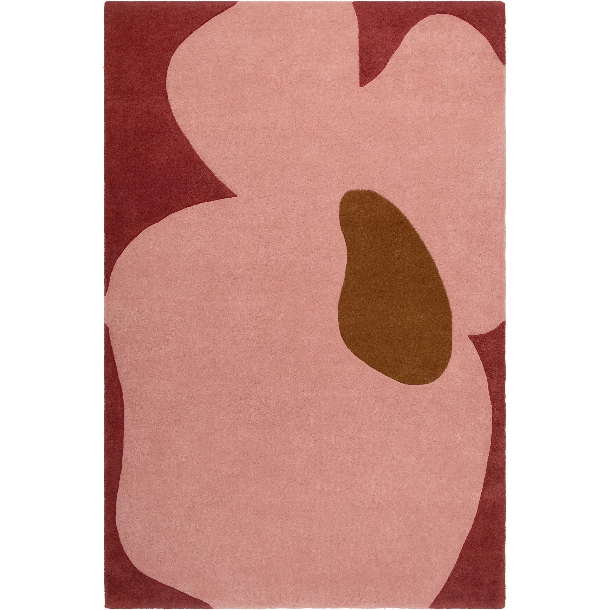 Poppy Tapis 250x350 cm Rouge