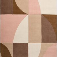 Window Teppich 300x400 cm Beige