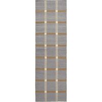 Mosaic Teppich 75x250 cm Grau