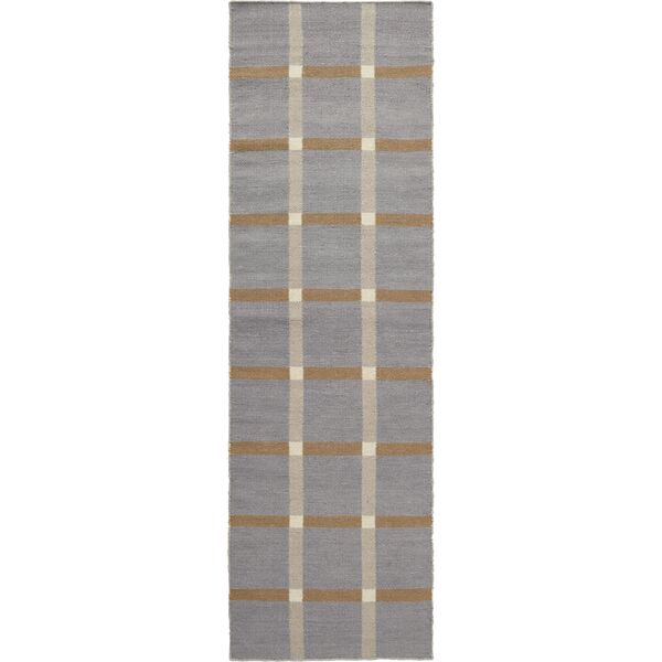 Mosaic Tappeto 75x250 cm Grigio
