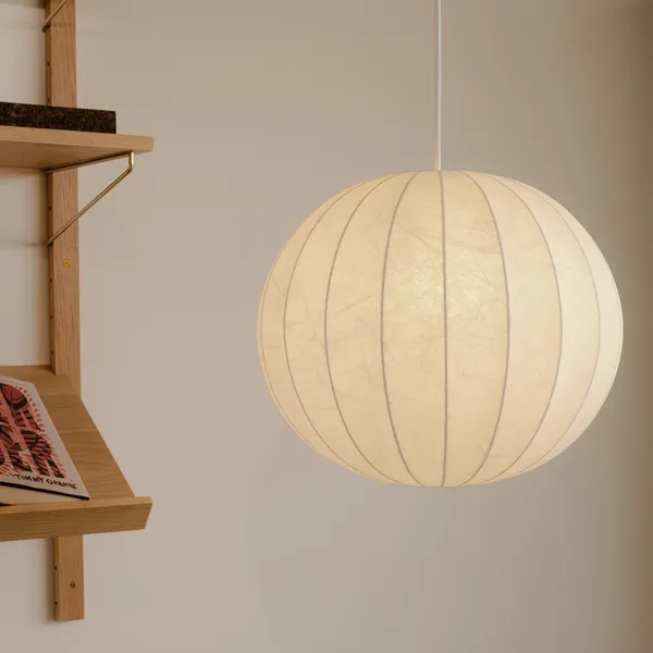 FW01 Malmö Cocoon viseća svjetiljka Ø40, bijela