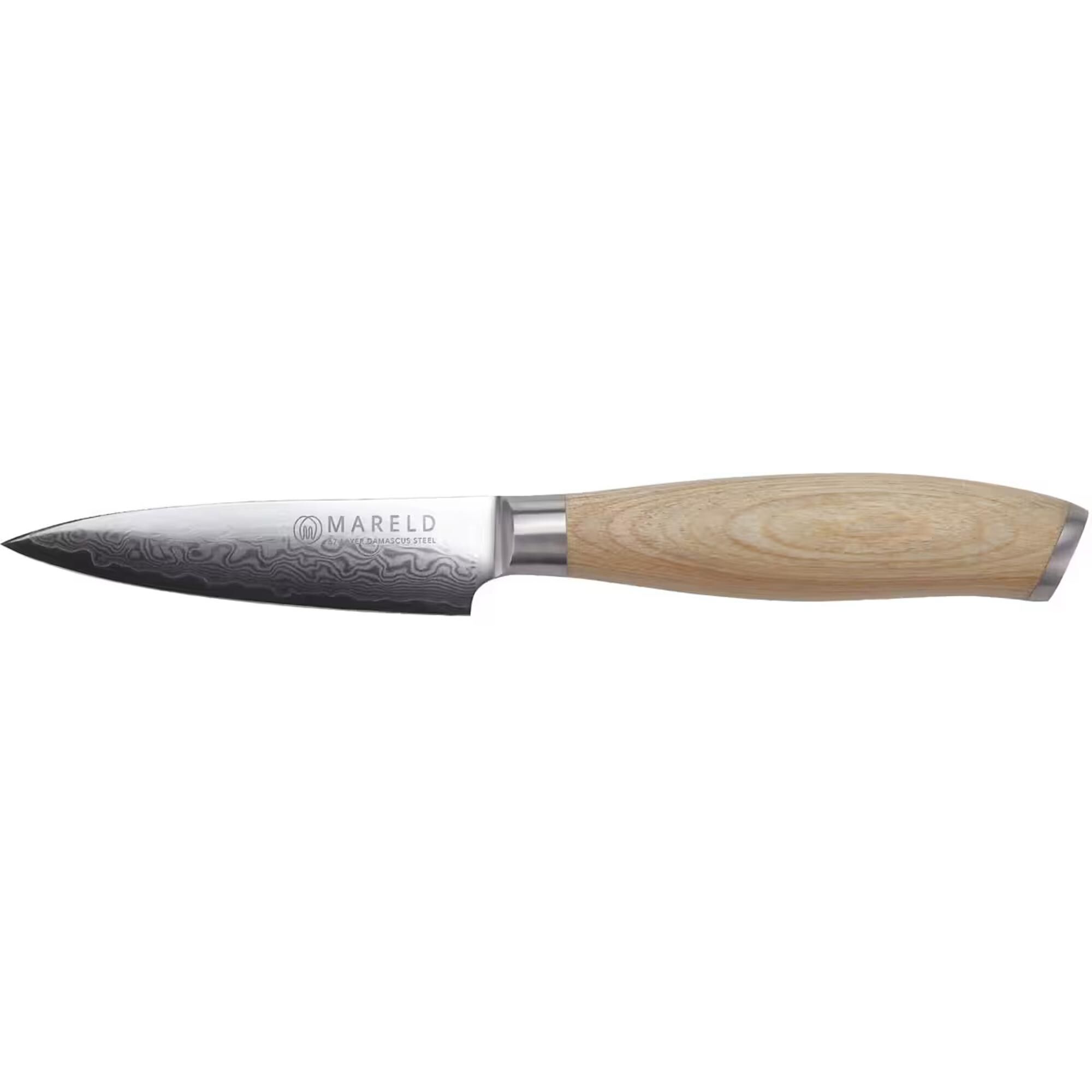 Akio Japanese Couteau D’office 9 cm Bois Clair