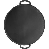 Stegeplade 58 cm Sort
