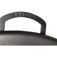 Stegeplade 58 cm Sort