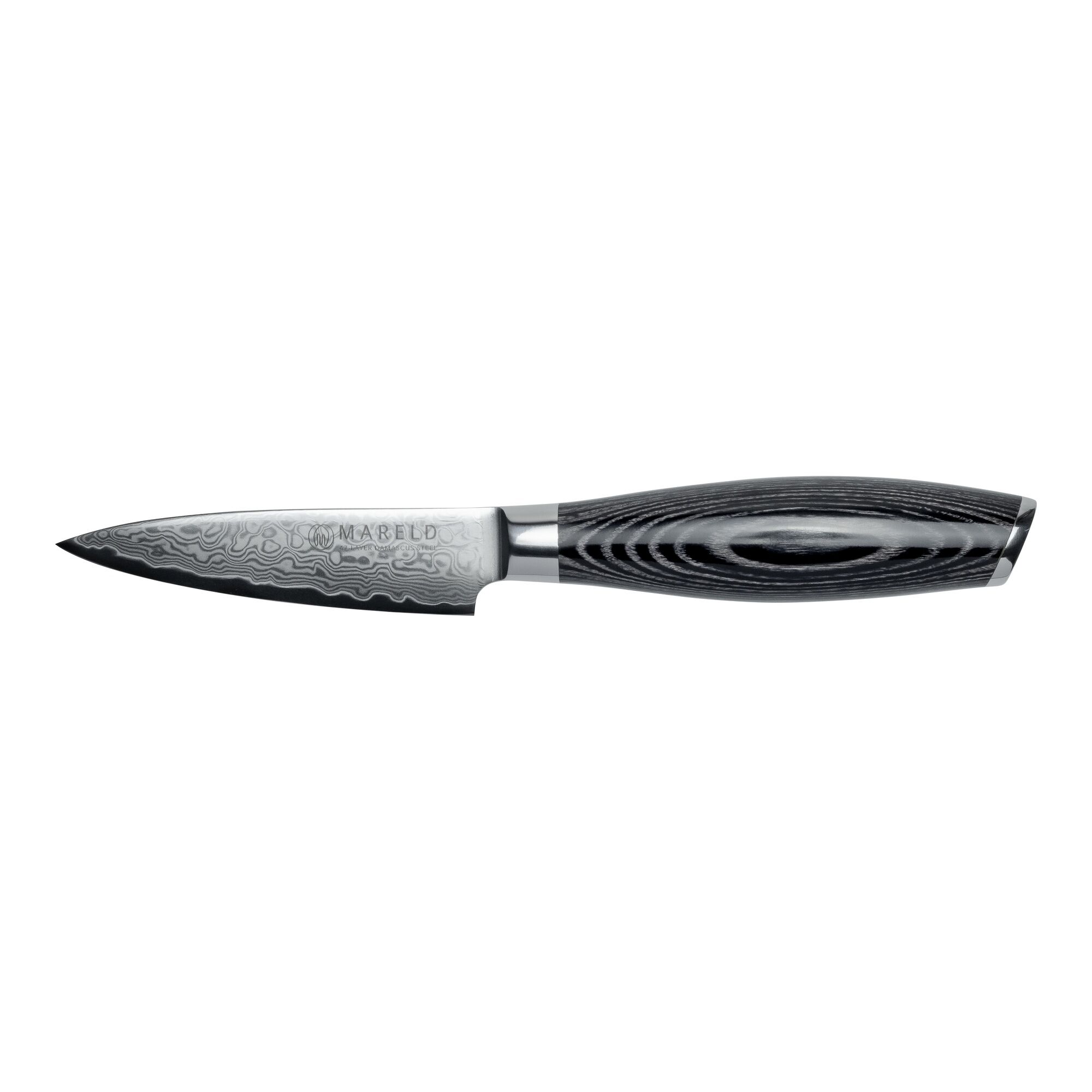 Akio Japanese Couteau D’office 9 cm Noir