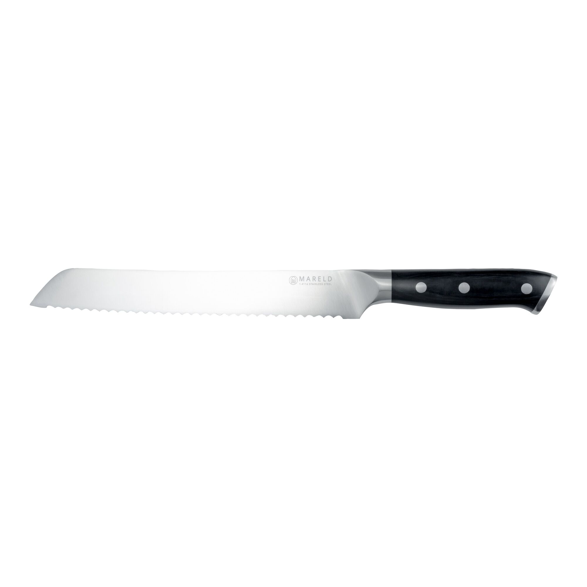 European Couteau à Pain 23 cm Noir
