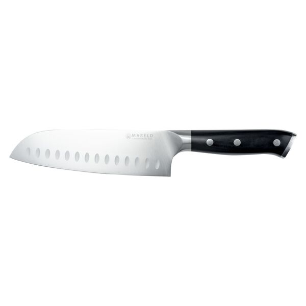 European Santoku Knife 18 cm Black