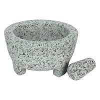 Molcajete Morter & Postil Grå/Granit