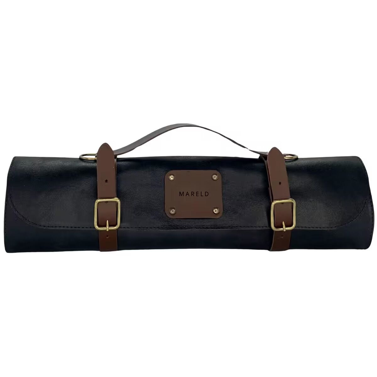Messertasche Mit 7 Fächern Schwarz