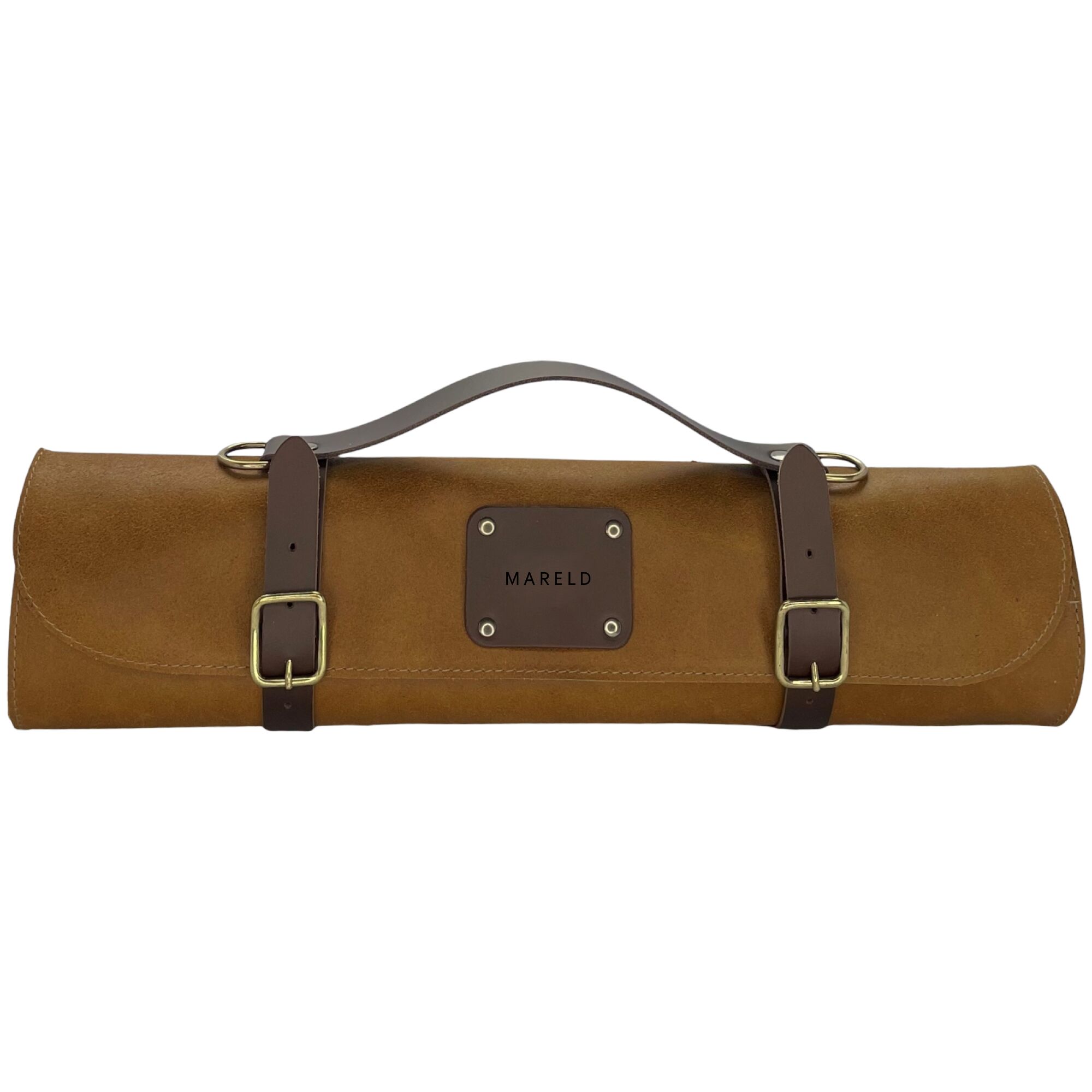Sac à Couteaux avec 7 Compartiments Beige/Sable