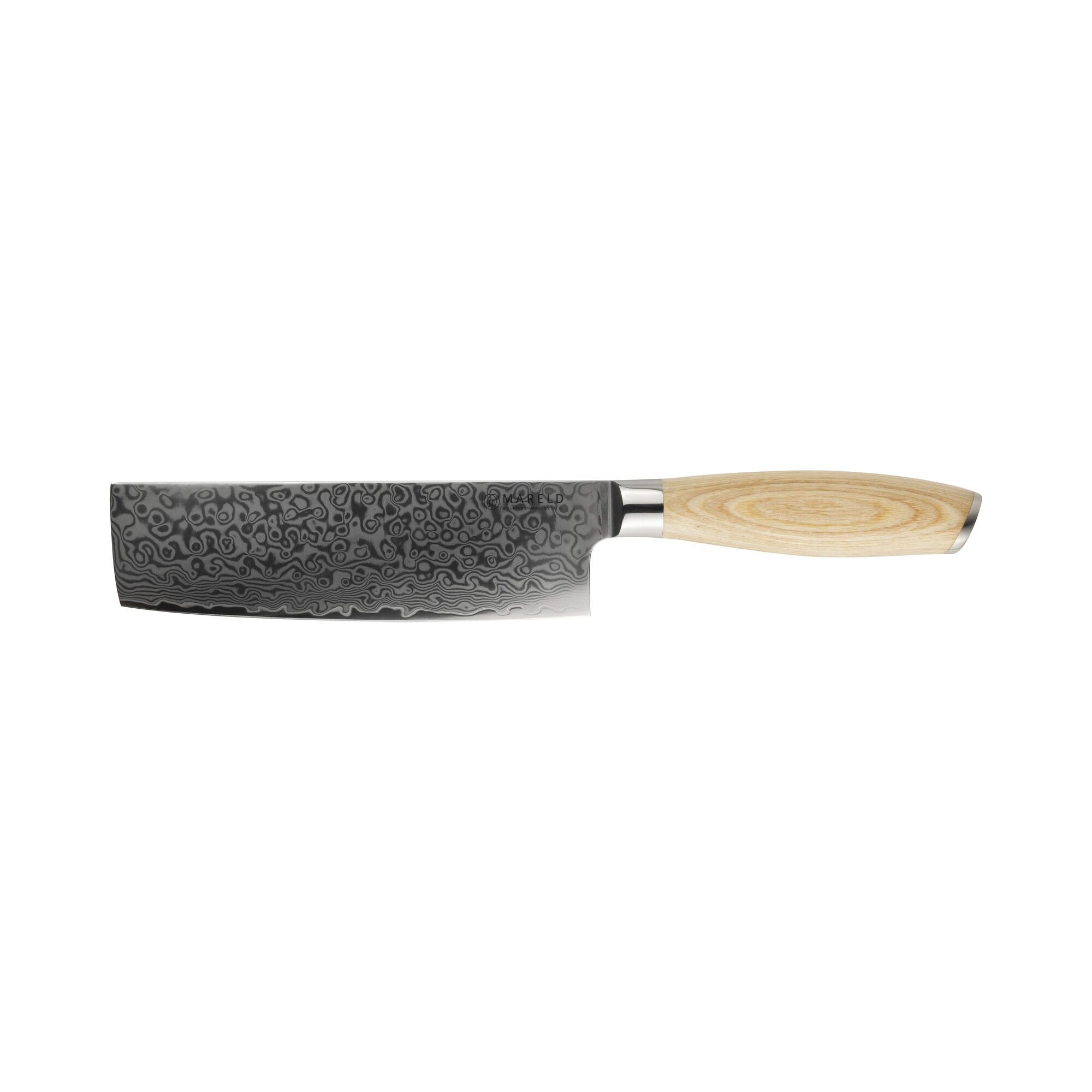 Akio Nakiri Japanese Couteau à Légumes 17 cm Bois