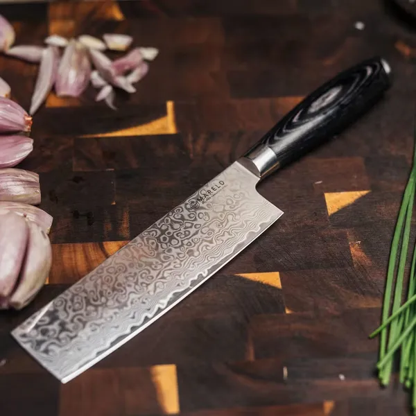Akio Nakiri Japanese Grønnsakskniv 17 cm Svart