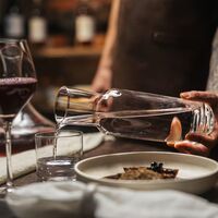 Vattenkaraff 1,2L Glas