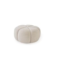 655 Pouf Wavy Off White/ Light Gray