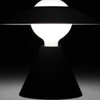 Fante Bordlampe Sort