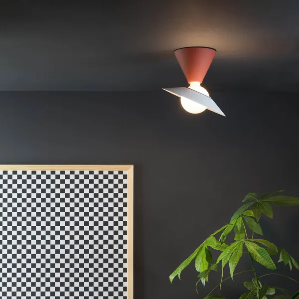 Fante Ceiling Light Red