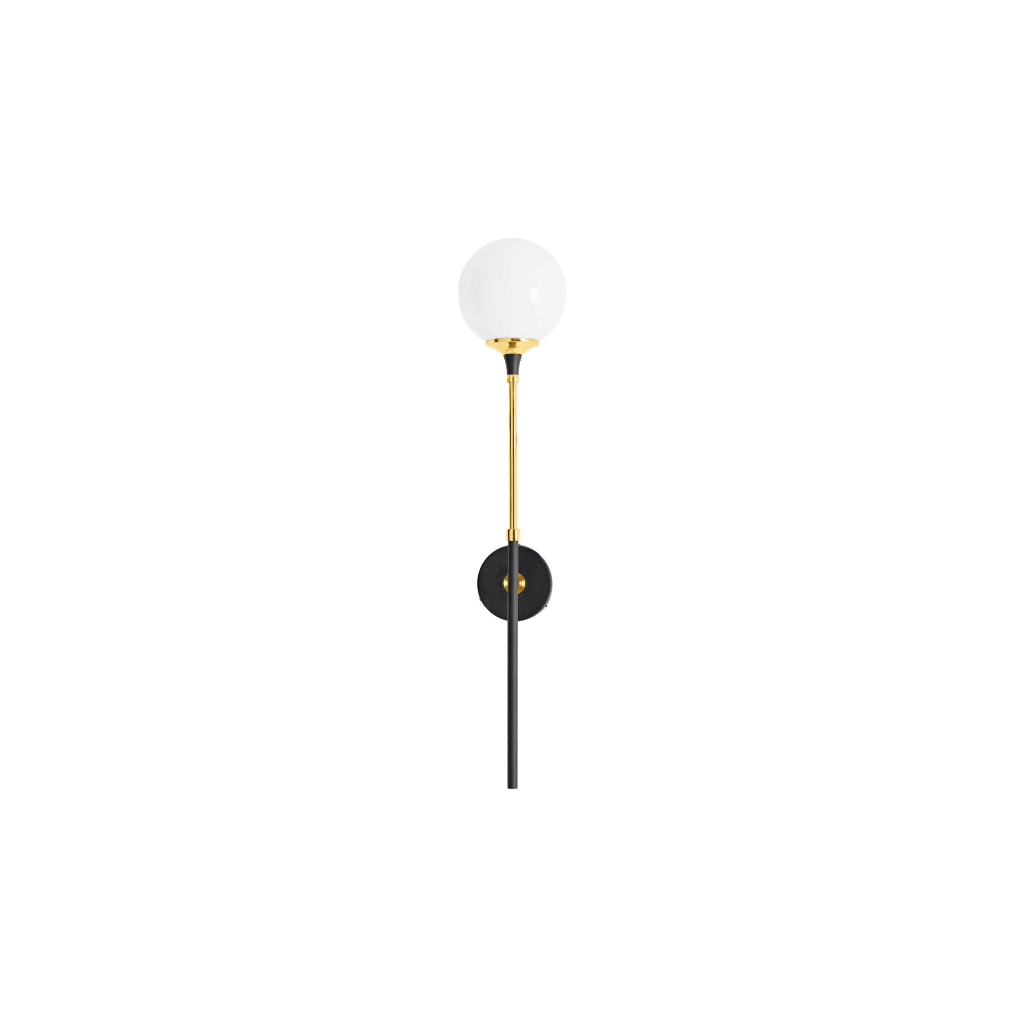 Galassia Vegglampe 1 Gull/ Hvit