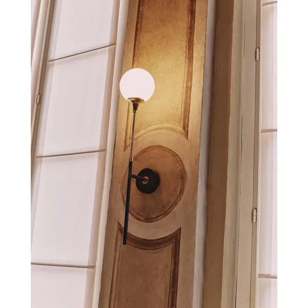 Galassia Wandlamp 1 Goud/ Wit