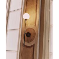 Galassia Wandlamp 1 Goud/ Wit
