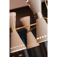 Megafono Pendel 6 Gold/Ivory