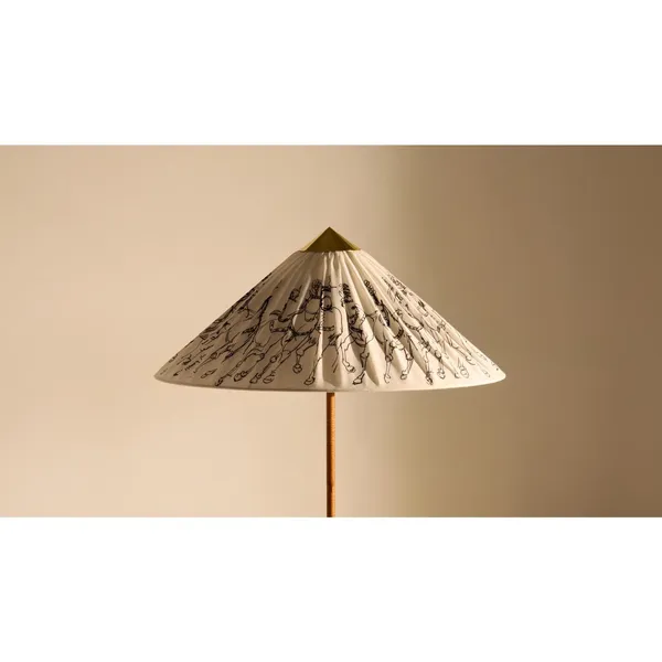 Tynell Collection 9602 Garro Éditions Floor Lamp Brass/Harigey Circus Horses