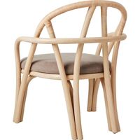 Sillón Bistra Ratán Lacado Natural/Fustagno Limonta 002