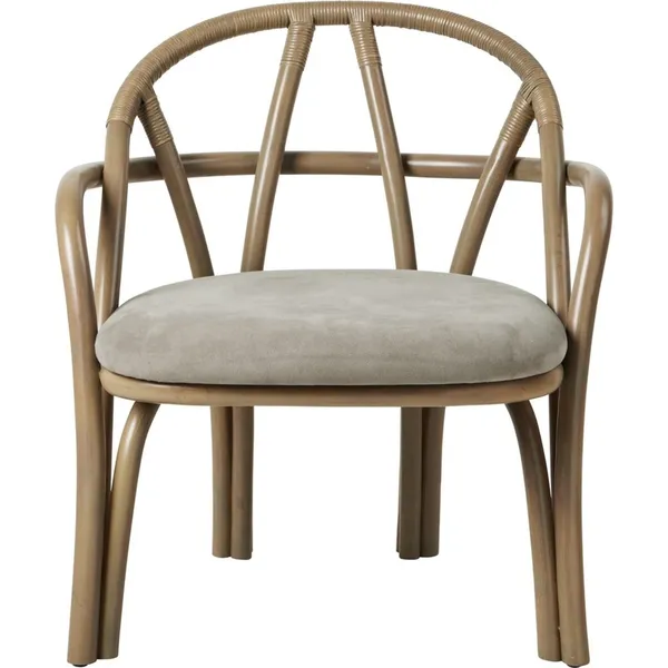 Bistra Fauteuil Rotin Teinté Olive/Fustagno Limonta 003