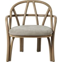 Bistra Fauteuil Rotin Teinté Olive/Fustagno Limonta 003
