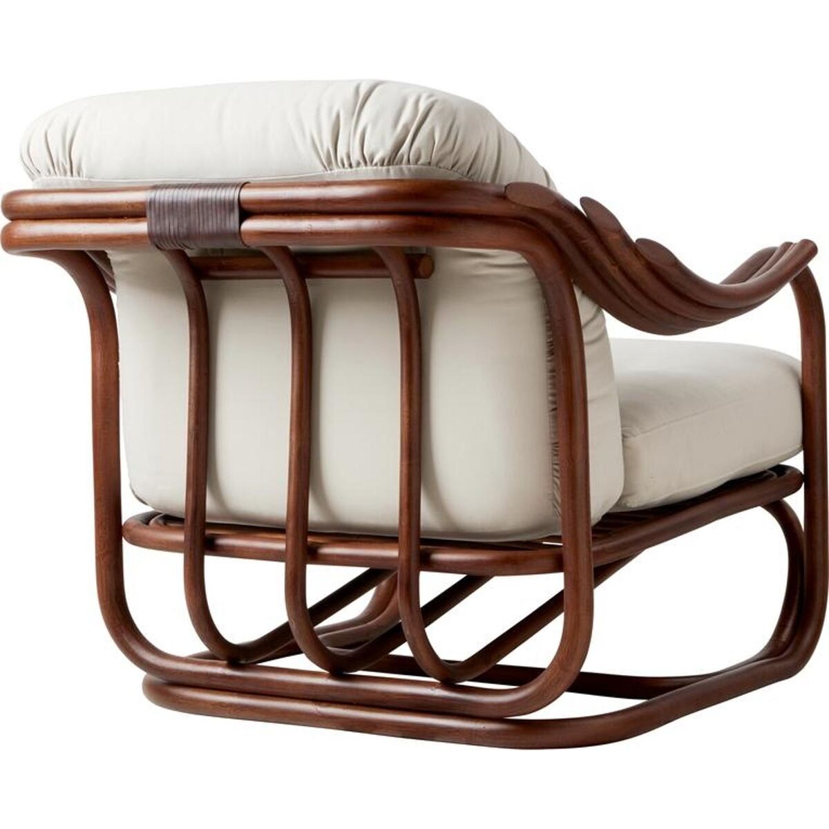 Poltrone Tria Sessel Dunkles Rattan/Reales Limonta 001
