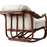 Poltrone Tria Sessel Dunkles Rattan/Reales Limonta 001