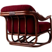 Poltrone Tria Fauteuil Donker Rotan/Fuestagno Limonta 006