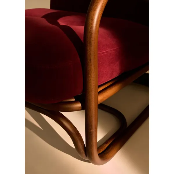 Poltrone Tria Armchair Dark Rattan/Fuestagno Limonta 006