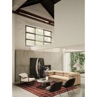 Sillón Poltrone Tria Ratán Oscuro/Bouclé 001
