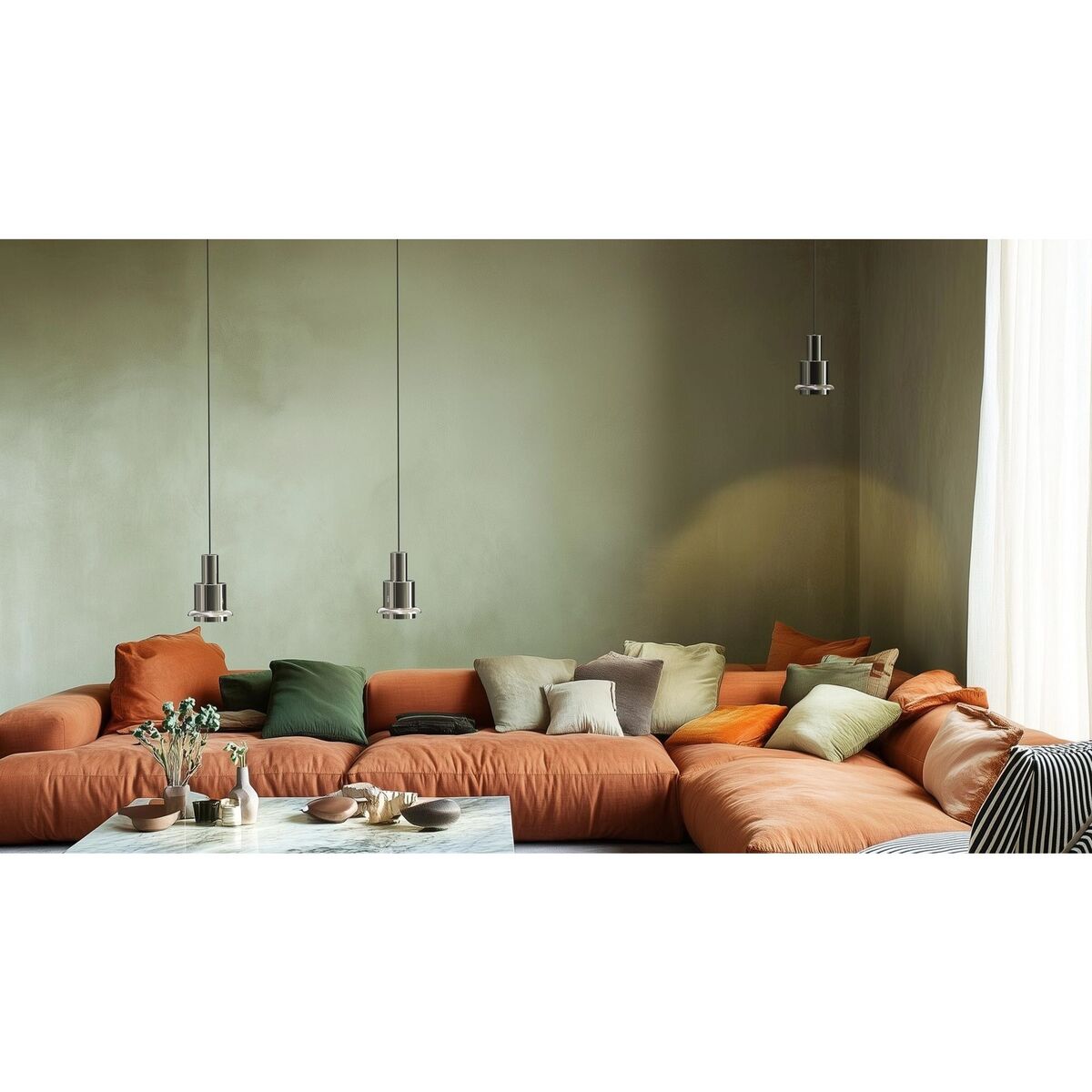 DCWédtions Chaumont Pendel Ø15 Grøn
