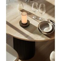 Lampa Przenośna DCWédtions La Lampe Frechin Złota/ Czarny Marmur