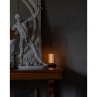 Lampa Przenośna DCWédtions La Lampe Frechin Złota/ Czarny Marmur