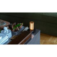 Lampa Przenośna DCWédtions La Lampe Frechin Złota/ Czarny Marmur