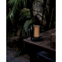 Lampa Przenośna DCWédtions La Lampe Frechin Złota/ Czarny Marmur