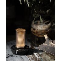 Lampa Przenośna DCWédtions La Lampe Frechin Złota/ Czarny Marmur