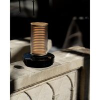 Lampa Przenośna DCWédtions La Lampe Frechin Złota/ Czarny Marmur